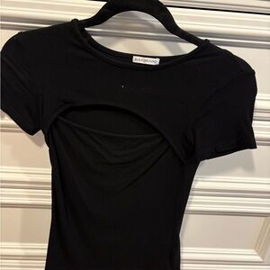 Black Short Sleeve Women's Tee